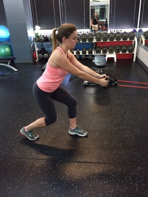 The Step-In Lunge & Row - STEPS Fitness